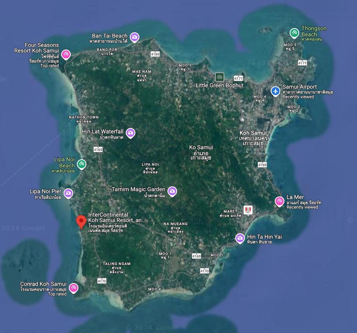 Pousada Chantra 633 - Intercontinental Koh Samui Luxury 3br